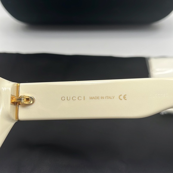 Gucci Logo 53MM Rectangular Sunglasses - Picture 12 of 12